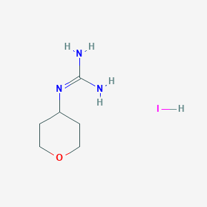 1-(oxan-4-yl)guanidine hydroiodideͼƬ