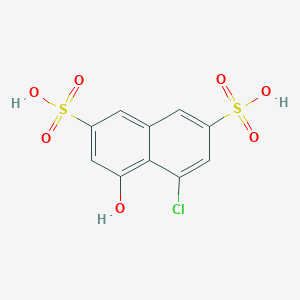 4-Chloro-5-hydroxynaphthalene-2,7-disulfonic acidͼƬ