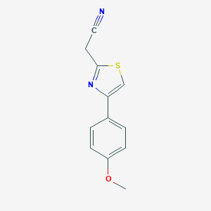 2-[4-(4-methoxyphenyl)-1,3-thiazol-2-yl]acetonitrileͼƬ