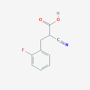 2-Cyano-3-(2-fluorophenyl)propionic acidͼƬ