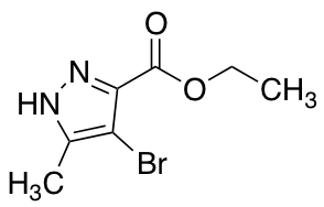 ethyl 4-bromo-3-methyl-1H-pyrazole-5-carboxylateͼƬ