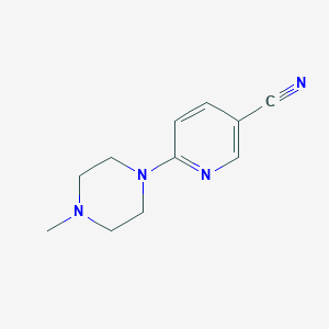 6-(4-Methylpiperazin-1-yl)nicotinonitrileͼƬ