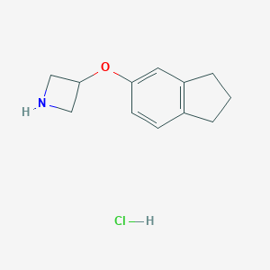 3-Azetidinyl2,3-dihydro-1H-inden-5-yl Ether HydrochlorideͼƬ