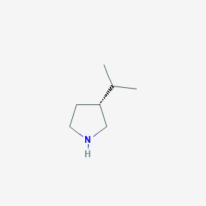 (3R)-3-(propan-2-yl)pyrrolidine hydrochlorideͼƬ