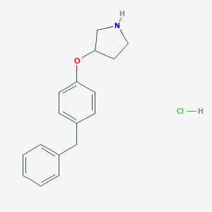 3-(4-Benzylphenoxy)pyrrolidine HydrochlorideͼƬ