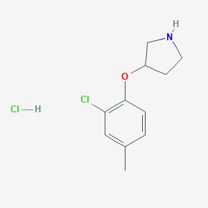 3-(2-Chloro-4-methylphenoxy)pyrrolidinehydrochlorideͼƬ