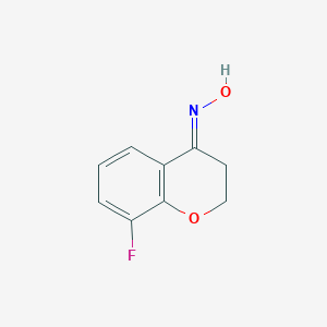 N-(8-Fluoro-3,4-dihydro-2H-1-benzopyran-4-ylidene)hydroxylamineͼƬ