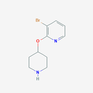 3-bromo-2-(piperidin-4-yloxy)pyridine hydrochlorideͼƬ