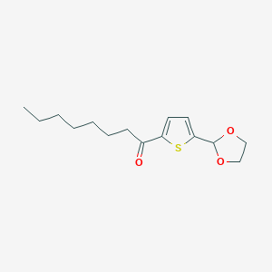 5-(1,3-Dioxolan-2-yl)-2-thienyl heptyl ketoneͼƬ