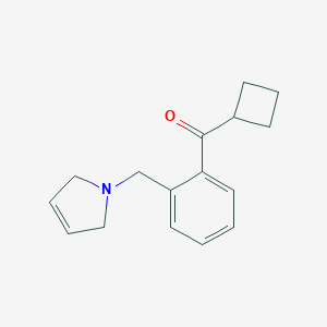 cyclobutyl 2-(3-pyrrolinomethyl)phenyl ketoneͼƬ