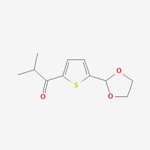 5-(1,3-Dioxolan-2-yl)-2-thienyl isopropyl ketoneͼƬ