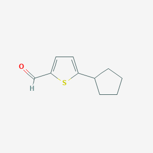 5-cyclopentylthiophene-2-carbaldehydeͼƬ