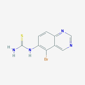 1-(5-Bromo-5,6,7,8-tetrahydroquinazolin-6-yl)thioureaͼƬ