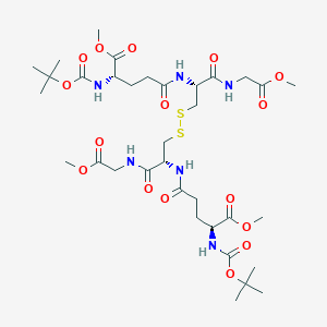 N-tert-Butyloxycarbonyl Glutathione Dimethyl Diester Disulfide DimerͼƬ