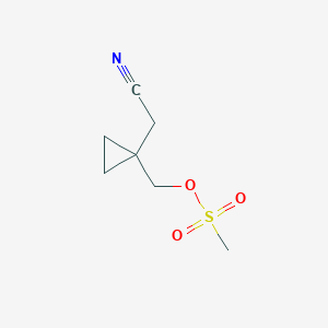 (1-(Cyanomethyl)cyclopropyl)methyl MethanesulfonateͼƬ