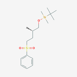 (3S)-4-{[tert-Butyl(dimethyl)silyl]oxy}-3-methylbutyl Phenyl SulfoneͼƬ