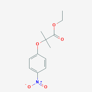 ETHYL 2-(4-NITROPHENOXY)-2-METHYLPROPANOATEͼƬ