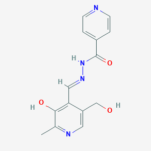 Pyridoxal isonicotinoyl hydrazone图片