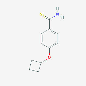 4-Cyclobutoxybenzene-1-carbothioamideͼƬ