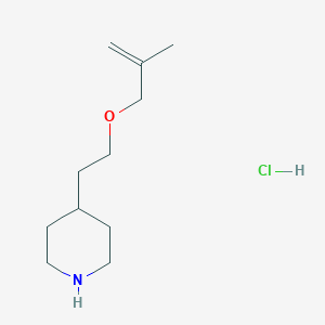 4-{2-[(2-Methyl-2-propenyl)oxy]ethyl}piperidinehydrochlorideͼƬ