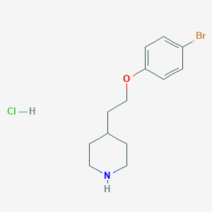 4-[2-(4-Bromophenoxy)ethyl]piperidinehydrochlorideͼƬ