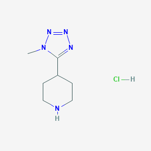 4-(1-METHYL-1H-TETRAZOL-5-YL)PIPERIDINE HCLͼƬ