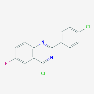 4-Chloro-2-(4-chlorophenyl)-6-fluoroquinazolineͼƬ