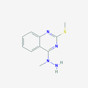 4-(1-methylhydrazino)-2-(methylsulfanyl)quinazolineͼƬ