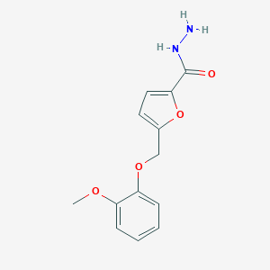 5-[(2-Methoxyphenoxy)methyl]furan-2-carbohydrazideͼƬ