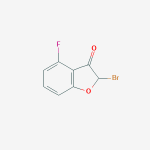 2-Bromo-4-fluorobenzo[B]furan-3(2h)-oneͼƬ