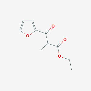 ethyl 3-(furan-2-yl)-2-methyl-3-oxopropanoateͼƬ