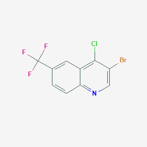 3-Bromo-4-chloro-6-trifluoromethylquinolineͼƬ