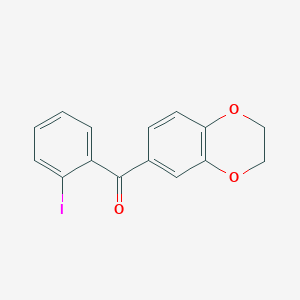 3,4-(Ethylenedioxy)-2'-iodobenzophenoneͼƬ