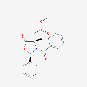 (2R,4S)-3-Benzoyl-4-ethoxylcarbonylmethyl-4-methyl-5-oxazolidinoneͼƬ