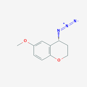 (4R)-4-azido-6-methoxy-3,4-dihydro-2H-1-benzopyranͼƬ