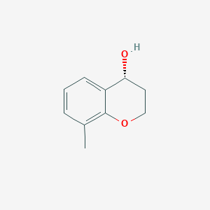 (4R)-8-methyl-3,4-dihydro-2H-1-benzopyran-4-olͼƬ