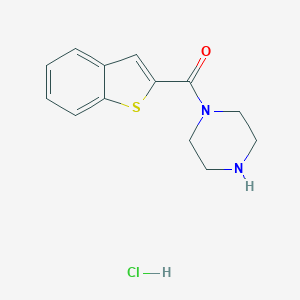 1-(1-Benzothiophene-2-carbonyl)piperazine HydrochlorideͼƬ