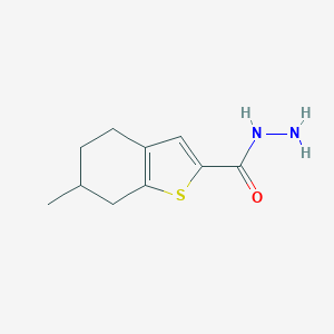 6-methyl-4,5,6,7-tetrahydro-1-benzothiophene-2-carbohydrazideͼƬ