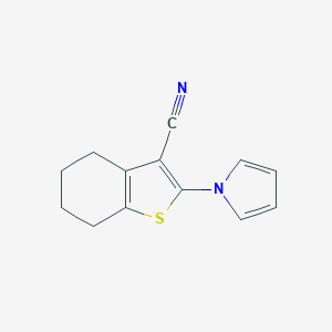 2-(1H-Pyrrol-1-yl)-4,5,6,7-tetrahydro-1-benzothiophene-3-carbonitrileͼƬ