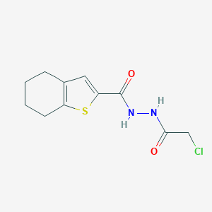 N'-(2-Chloroacetyl)-4,5,6,7-tetrahydro-1-benzothiophene-2-carbohydrazideͼƬ