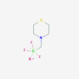 Potassium(Thiomorpholin-4-yl)methyltrifluoroborateͼƬ