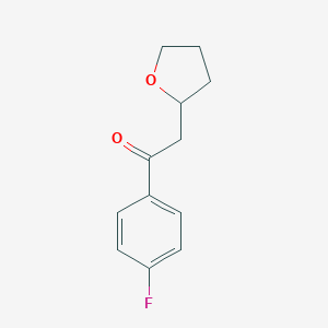 1-(4-Fluorophenyl)-2-(oxolan-2-yl)ethan-1-oneͼƬ