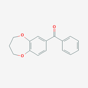 3,4-Dihydro-2H-1,5-benzodioxepin-7-yl(phenyl)methanoneͼƬ