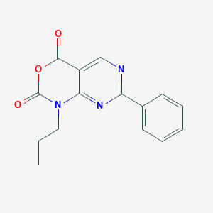 7-Phenyl-1-propyl-1H-pyrimido[4,5-d][1,3]oxazine-2,4-dioneͼƬ