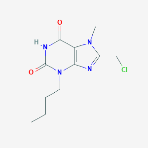 3-Butyl-8-(chloromethyl)-7-methyl-2,3,6,7-tetrahydro-1H-purine-2,6-dioneͼƬ