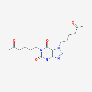 3,7-Dihydro-3-methyl-1,7-bis(5-oxohexyl)-1H-purine-2,6-dioneͼƬ