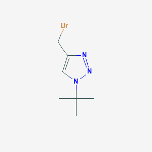 4-(bromomethyl)-1-tert-butyl-1H-1,2,3-triazoleͼƬ