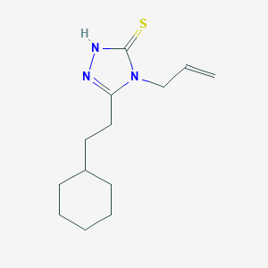 4-allyl-5-(2-cyclohexylethyl)-4H-1,2,4-triazole-3-thiolͼƬ