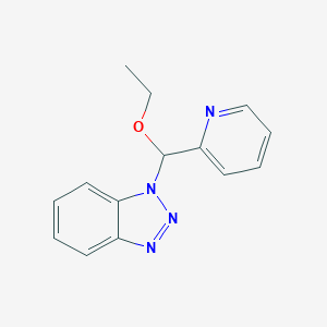 1-[Ethoxy(pyridin-2-yl)methyl]-1H-1,2,3-benzotriazoleͼƬ