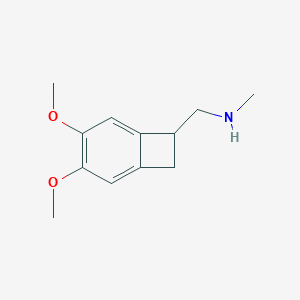 ({3,4-dimethoxybicyclo[4,2,0]octa-1,3,5-trien-7-yl}methyl)(methyl)amineͼƬ